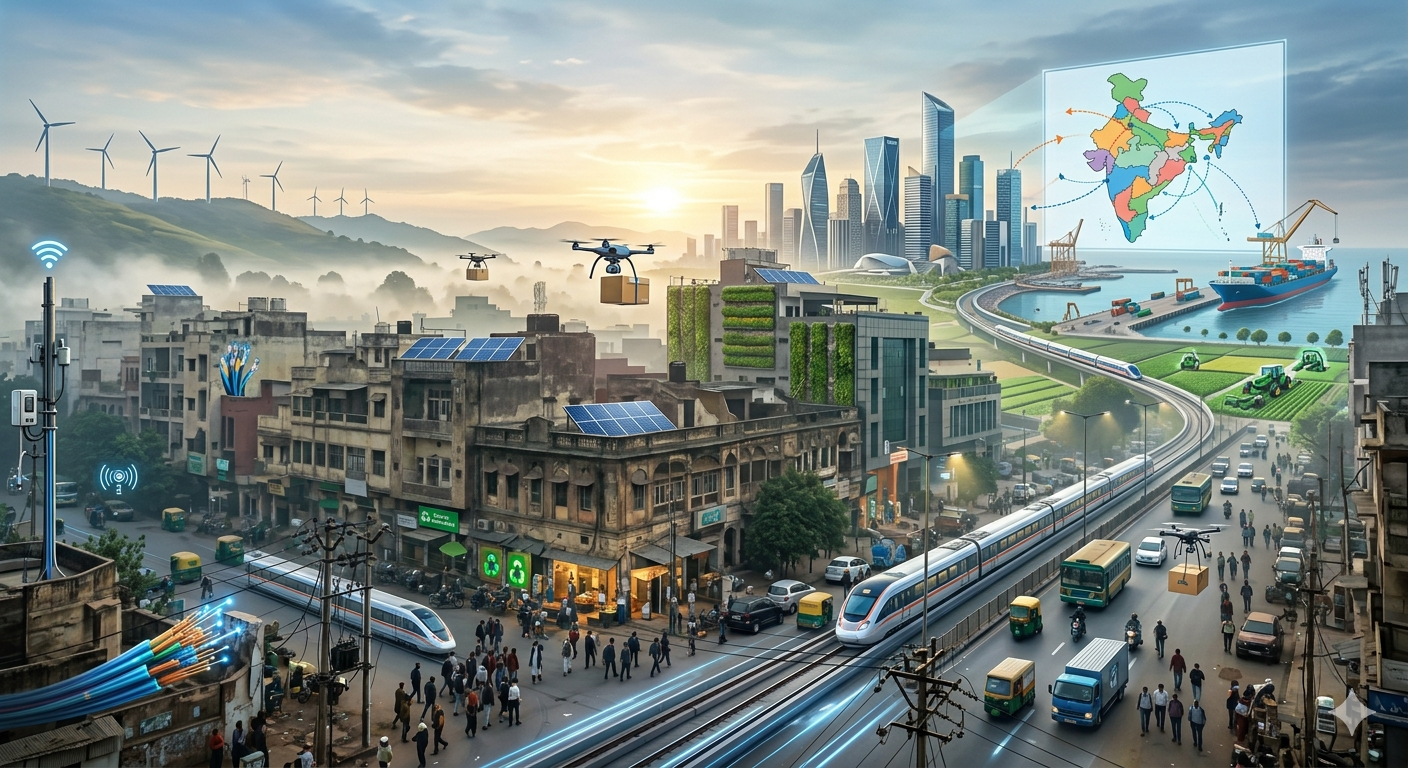 Indian Economy: Growth, Challenges, and Future Prospects